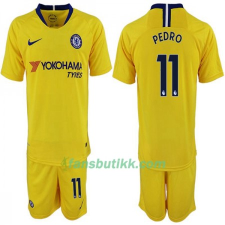 Fotballdrakt Chelsea Pedro 11 Barn Bortetrøye 2018-2019 Kortermet